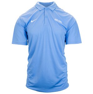 Men's Utah State Nike embroidered blue polo
